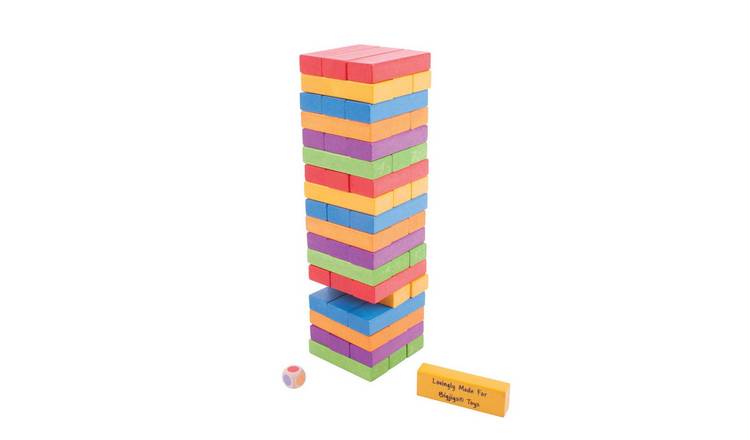 Bigjigs Toys Stacking Tower - 3 Years +