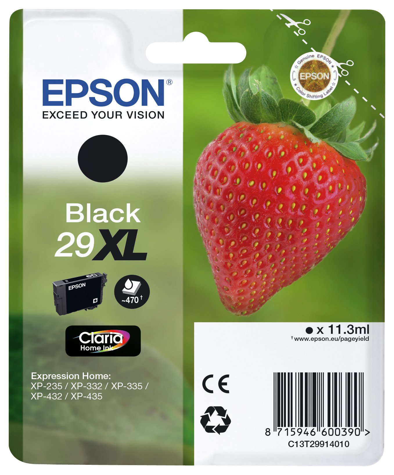 Epson Strawberry 29XL Black Ink Cartridge review
