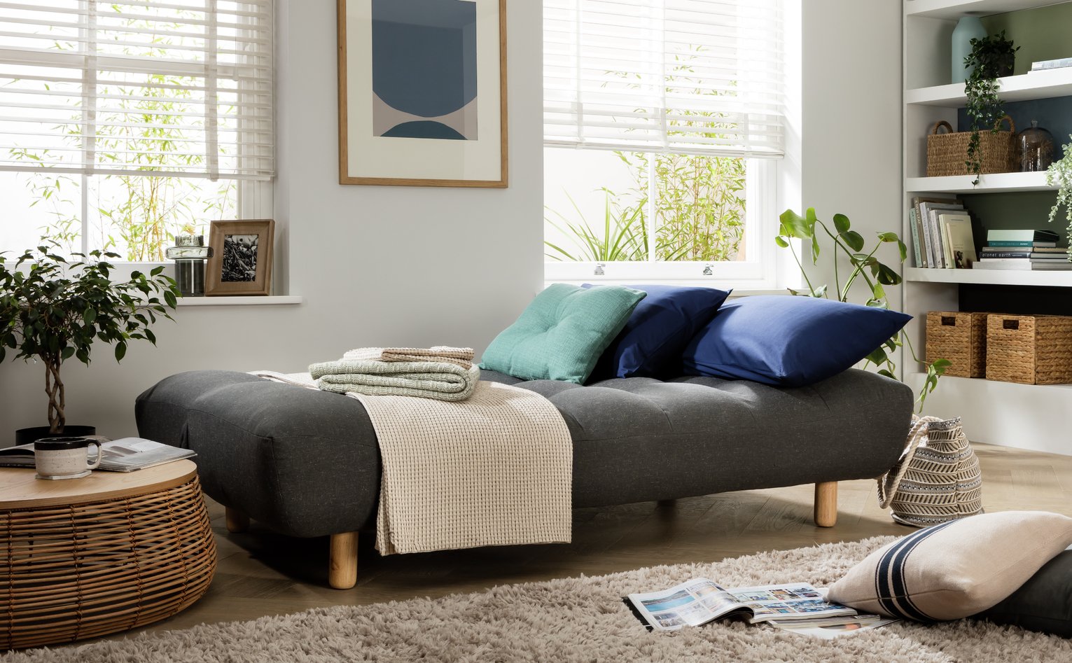 Habitat Kota - 2 Seater Fabric - Sofa Bed Reviews