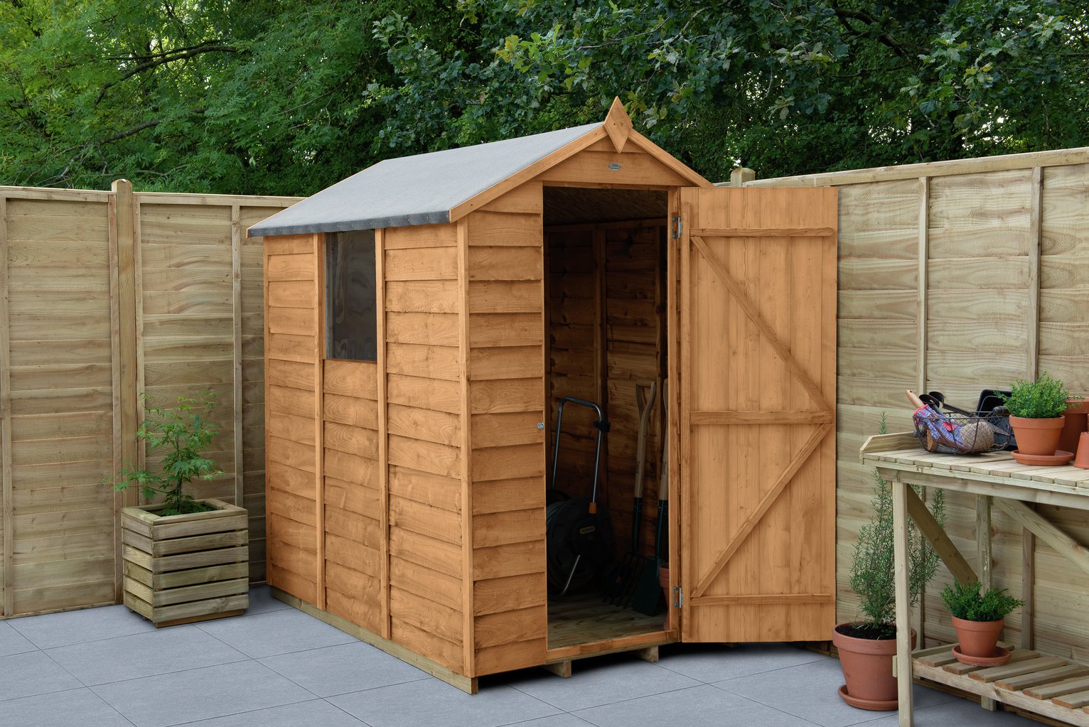 Forest Overlap Wooden Shed review