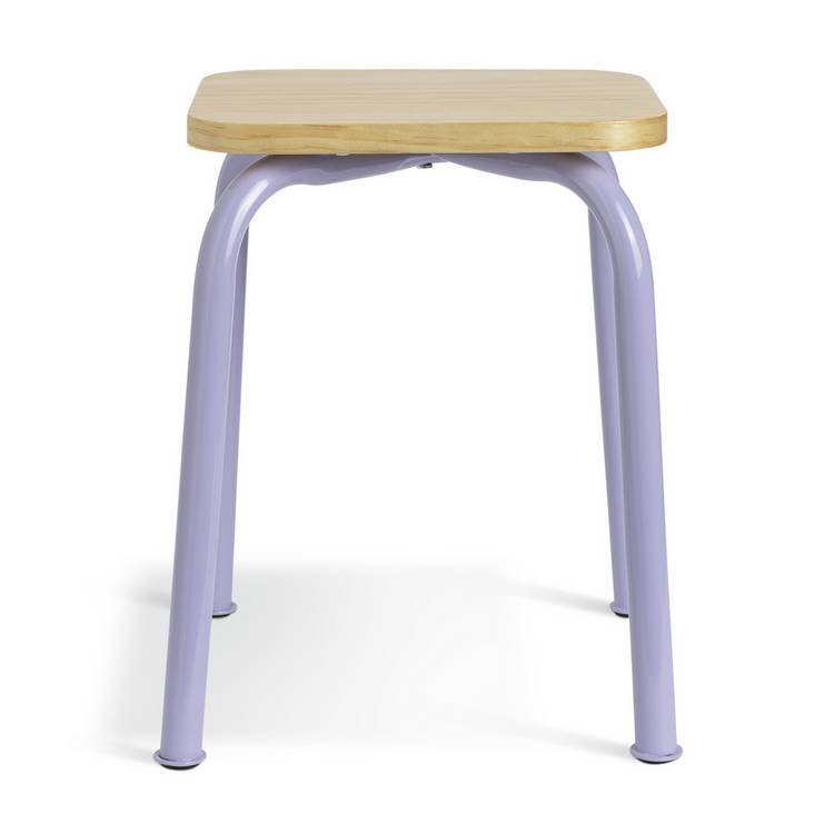 Buy Habitat Kids Monty Stool - Lilac | Side tables | Habitat