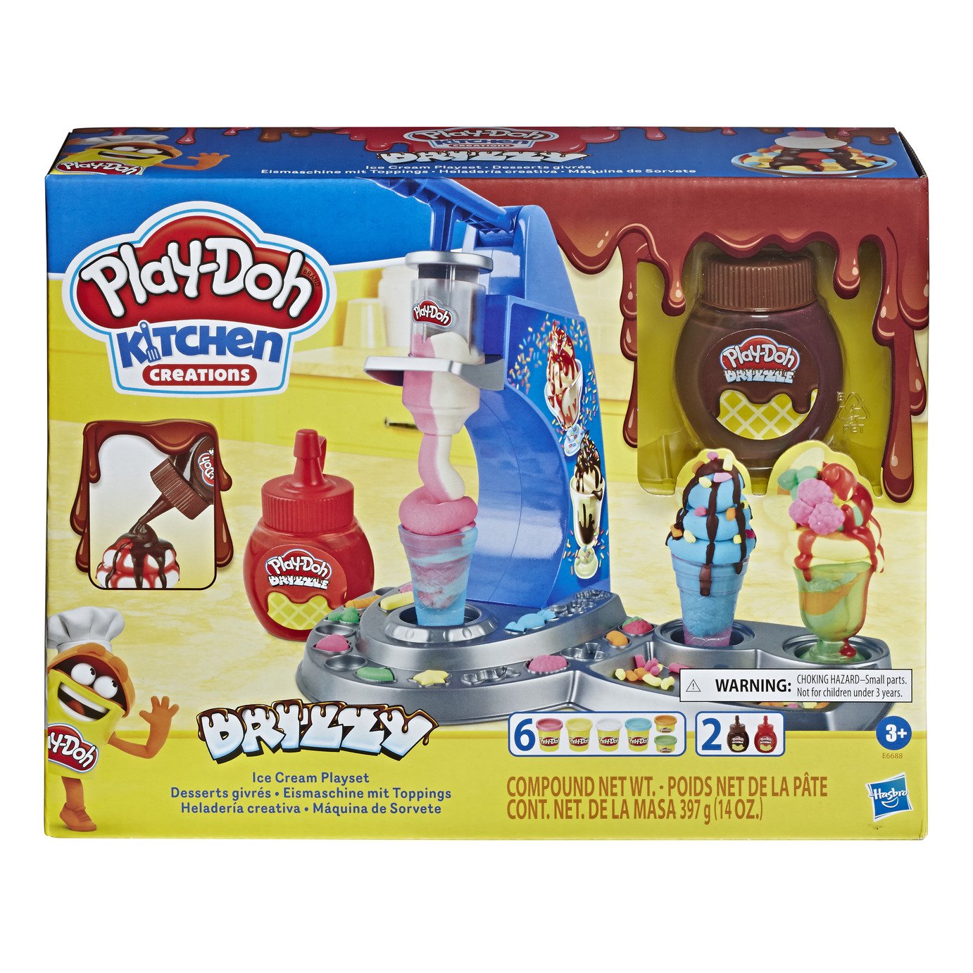 Play-Doh Drizzy Ice Cream Machine Playset Review