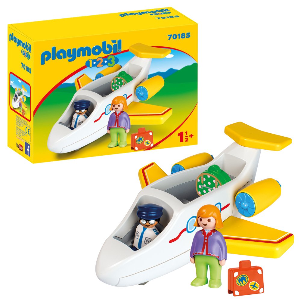 Playmobil 70185 1/2/3 Airplane with Passenger Playset Review