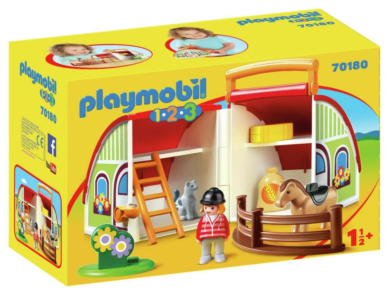 Playmobil 70180 1/2/3 My Take Along Farm Playset Review