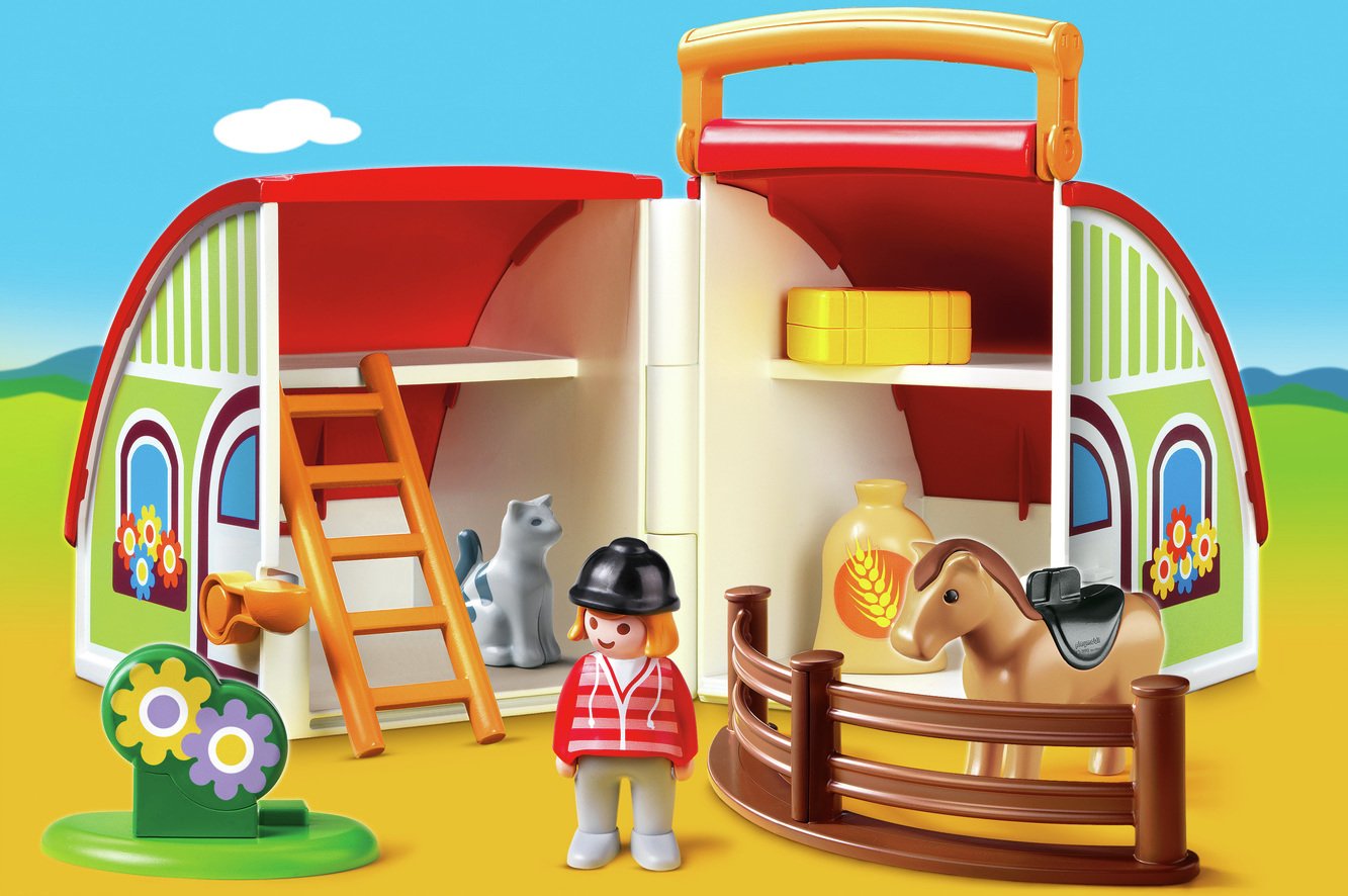 argos playmobil farm