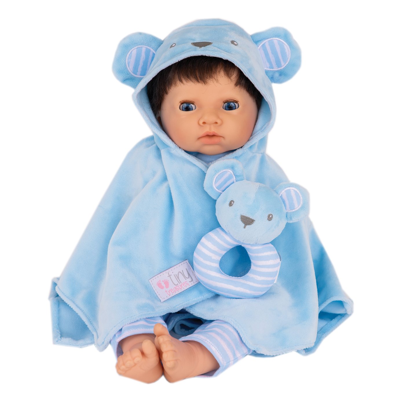 Tiny Treasures Blue Bear Dolls Accessory Set