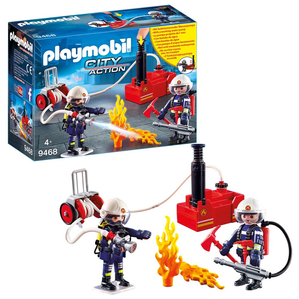 Playmobil 9468 Firefighters with Water Pump Review