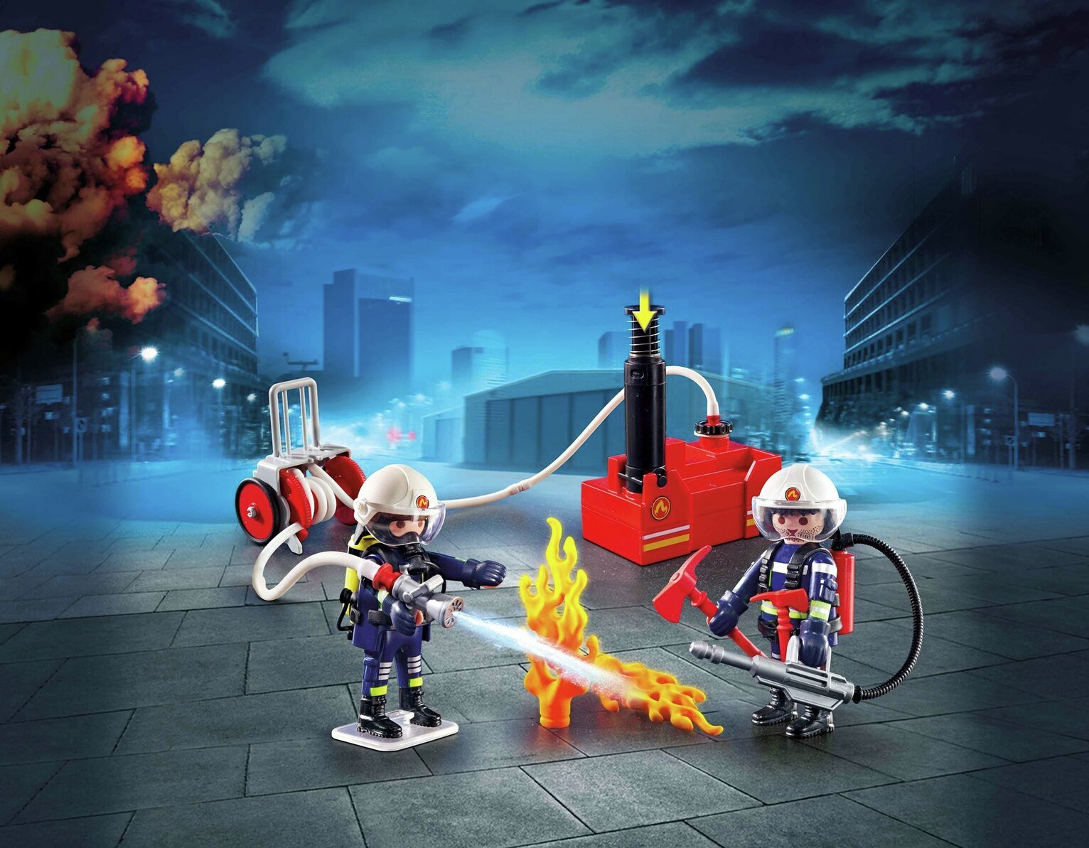 Playmobil 9468 Firefighters with Water Pump Review