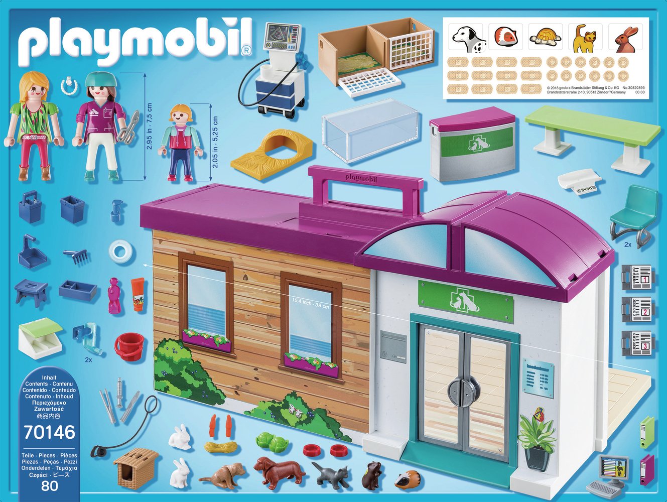 playmobil vet clinic argos