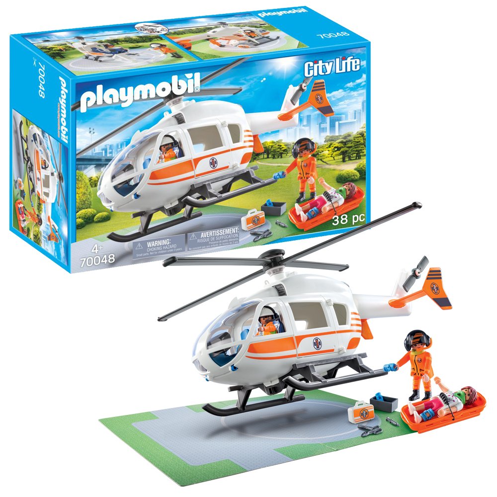 Playmobil 70048 City Life Rescue Helicopter Review
