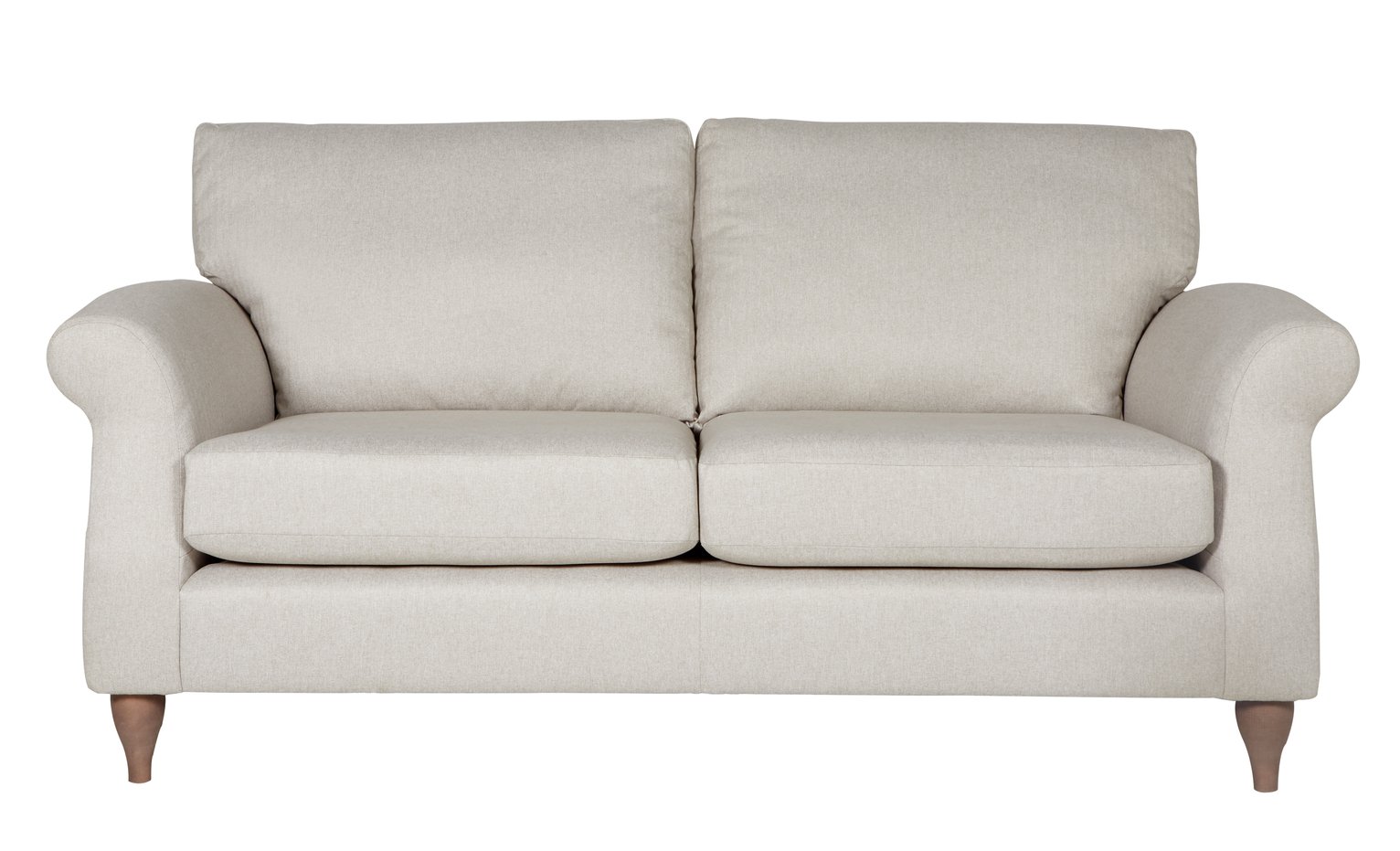 Argos Home Bude 3 Seater Fabric Sofa Natural (5021345) Argos Price