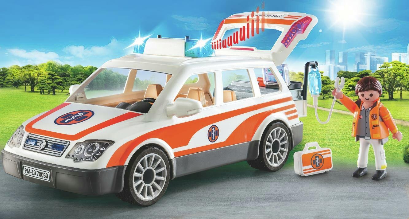 Playmobil 70050 City Life Emergency Car with Siren Review