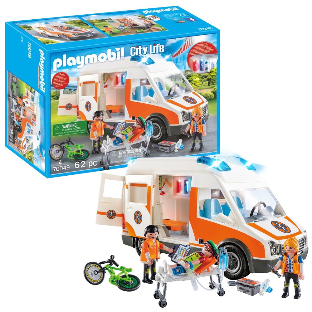 Playmobil 70049 Ambulance with Lights and Sound Playset Review