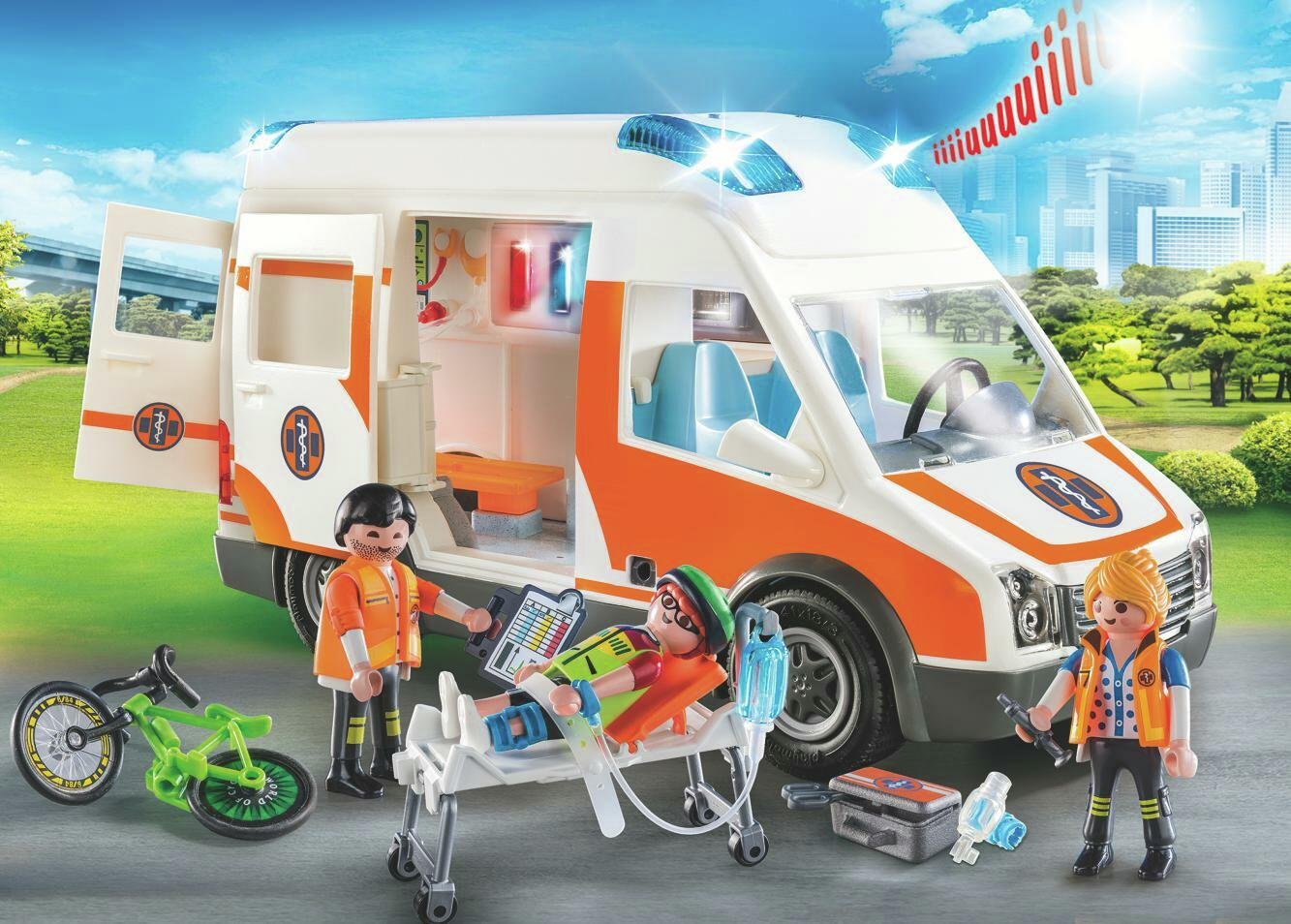 Playmobil 70049 Ambulance with Lights and Sound Playset Review