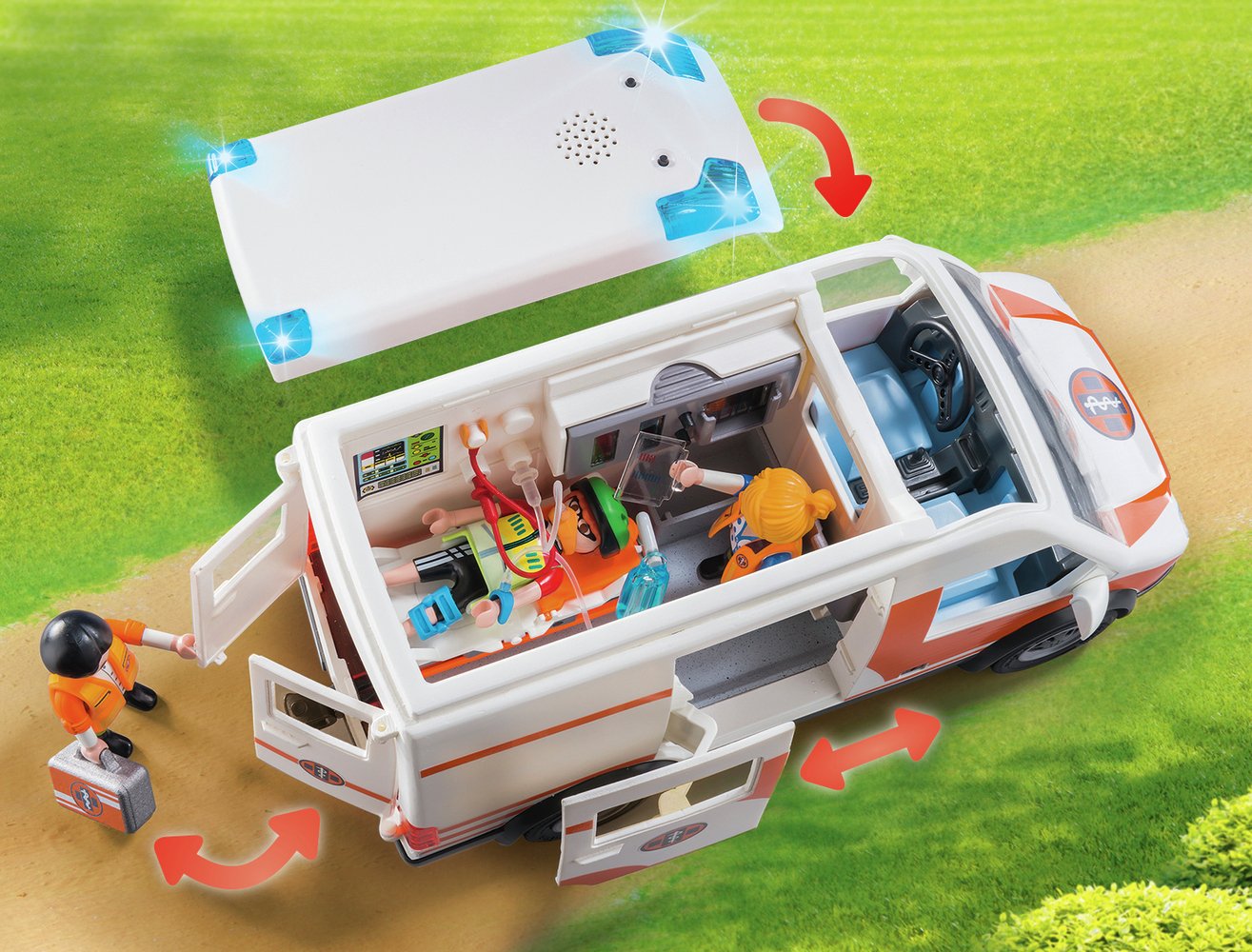 Playmobil ambulance sale argos