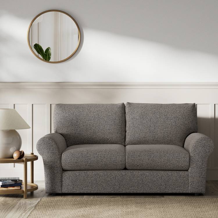 Habitat Molton Fabric 2 Seater Sofa - Charcoal 0