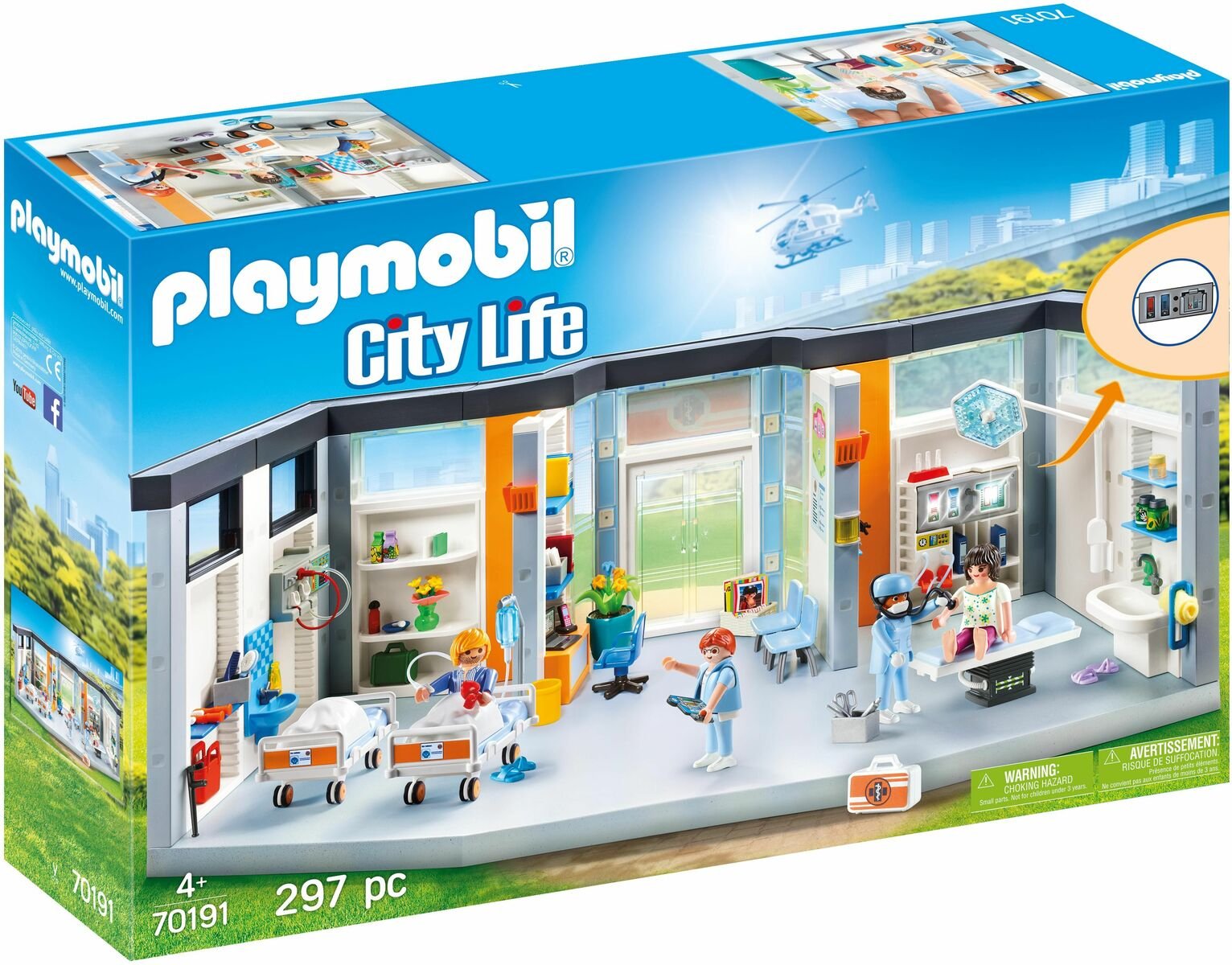 Playmobil 70191 City Life Hospital Wing Review
