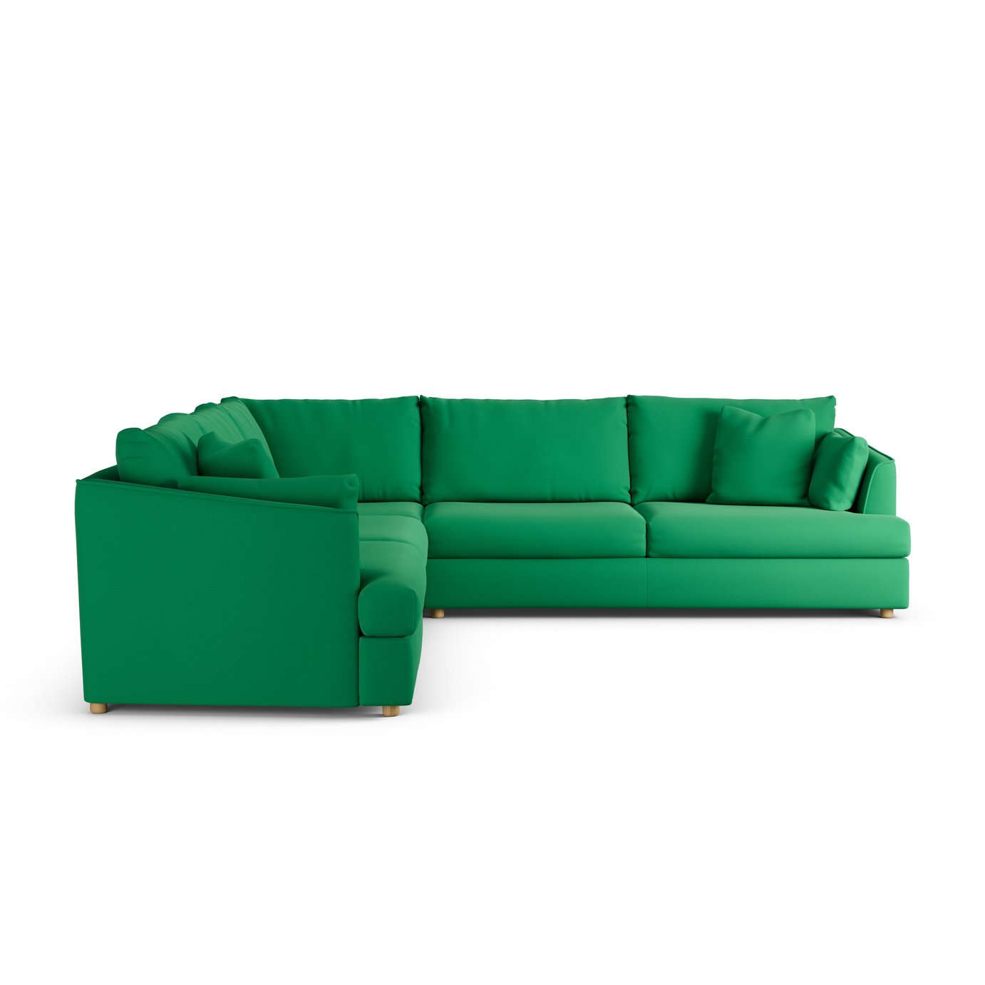 Habitat Holmfirth Reversible Corner Sofa - Emerald Green