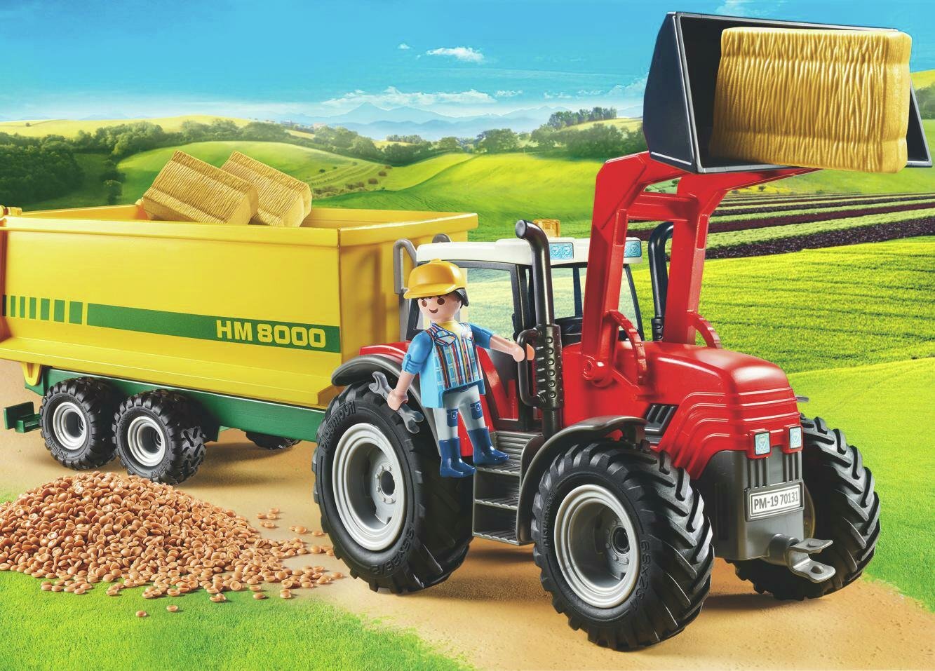 Playmobil 70131 Tractor and Feed Trailer Review