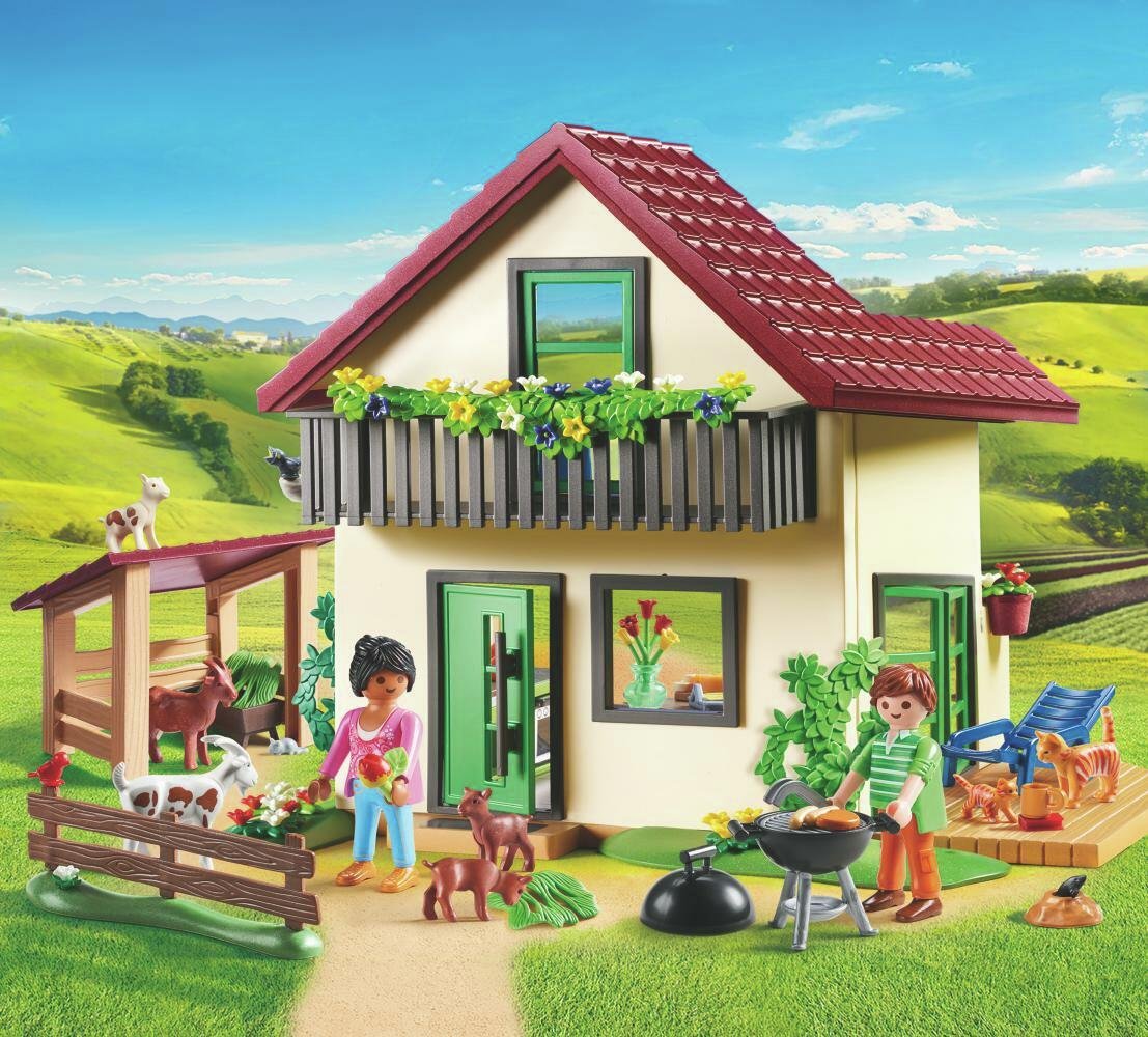 argos playmobil farm