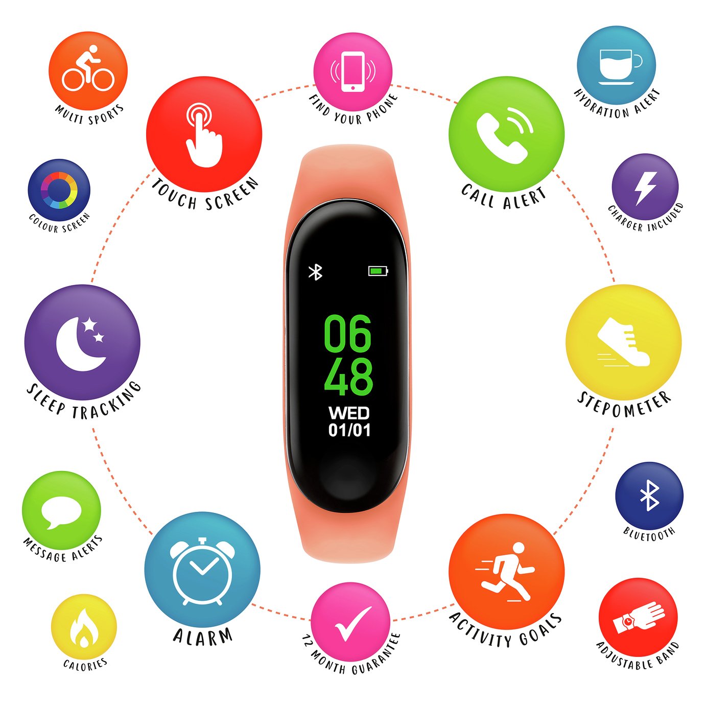 Tikkers Coral Smart Activity Tracker Watch Review