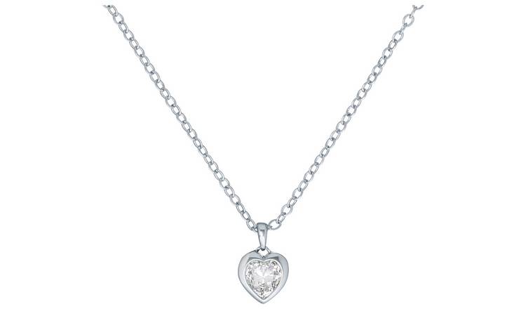 Ted Baker Hannela Crystal Heart Pendant Necklace