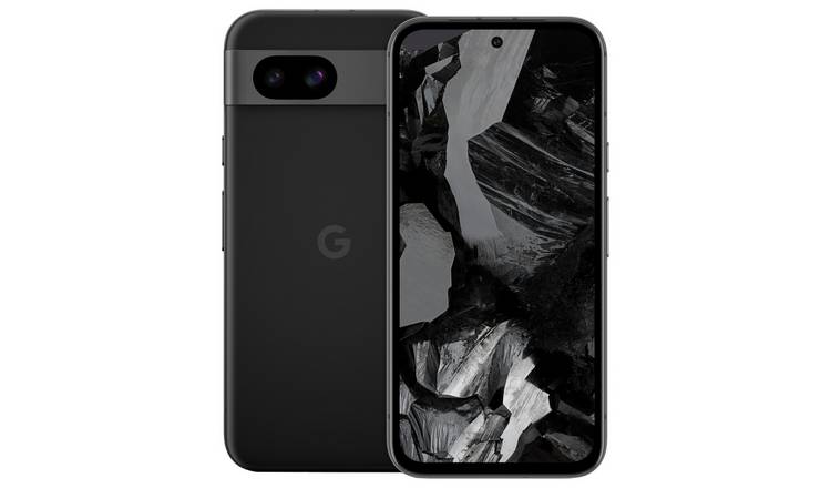 SIM Free Google Pixel 8a 5G 128GB AI Mobile Phone - Obsidian