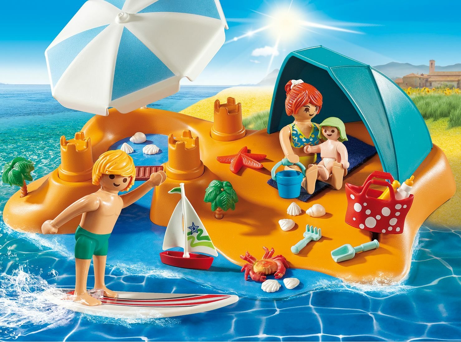 playmobil beach set