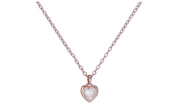 Ted Baker Hannela Crystal Heart Pendant Necklace
