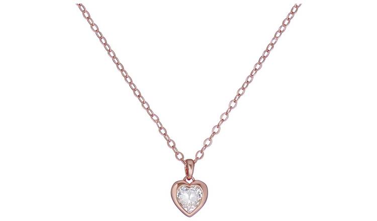 Ted Baker Hannela Crystal Heart Pendant Necklace