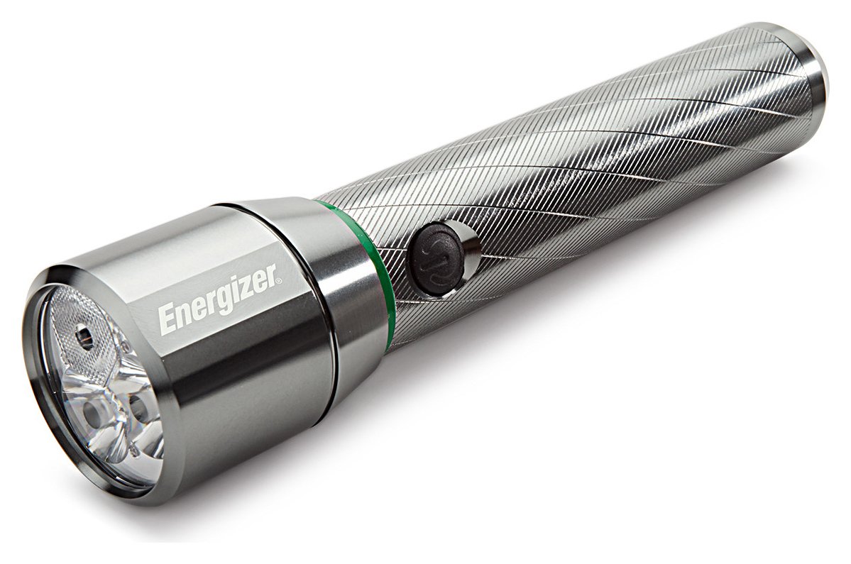 Energizer Vision HD Rechargeable 1000 Lumen LED Metal Torch