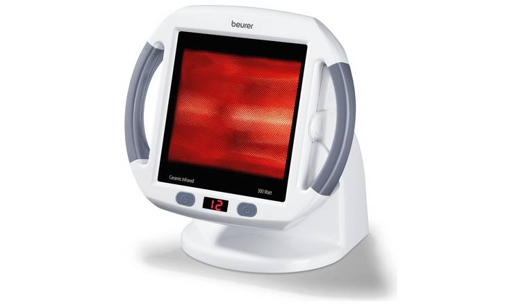 Beurer Infrared Heat IL50 Therapy Lamp - White & Grey