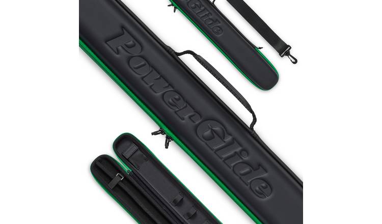 PowerGlide Svartur Cue Case for 2 Piece Snooker or Pool Clue