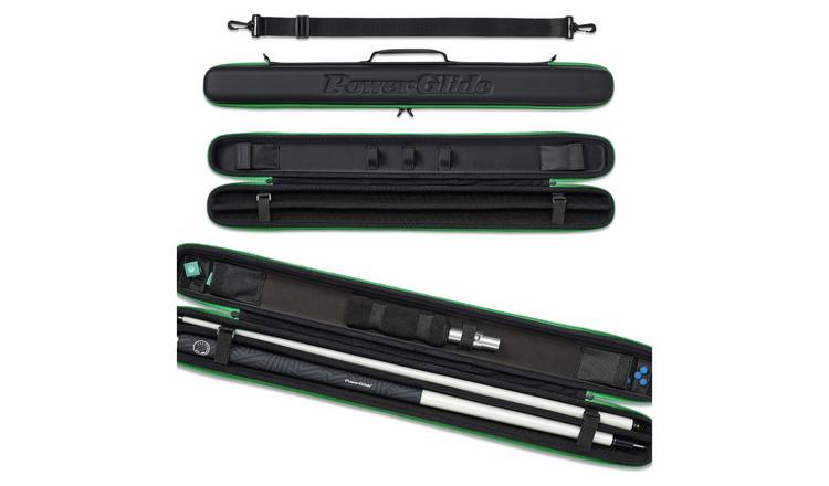 PowerGlide Svartur Cue Case for 2 Piece Snooker or Pool Clue