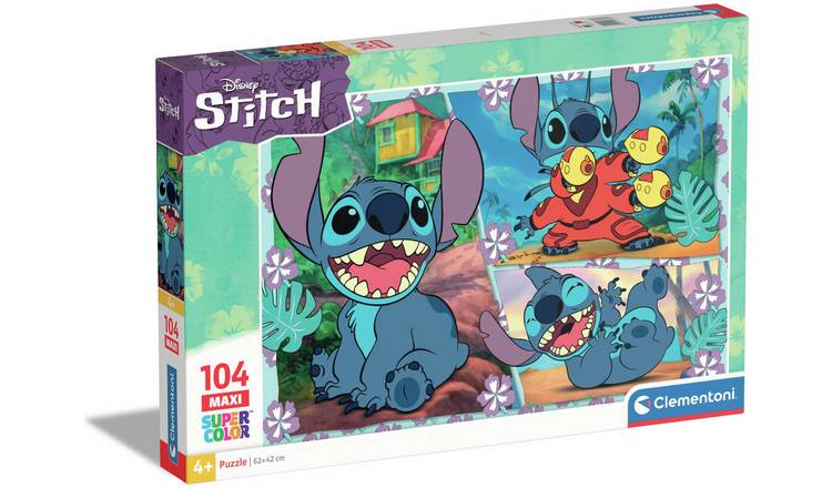 Clementoni Disney Maxi Stitch 104 Piece Jigsaw Puzzle