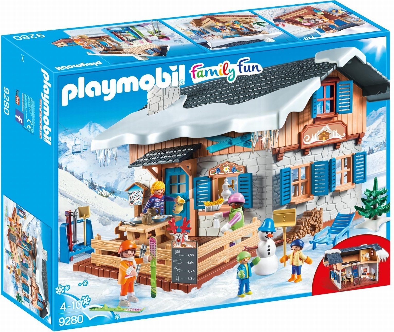 Playmobil 9280 Action Ski Lodge Playset Review