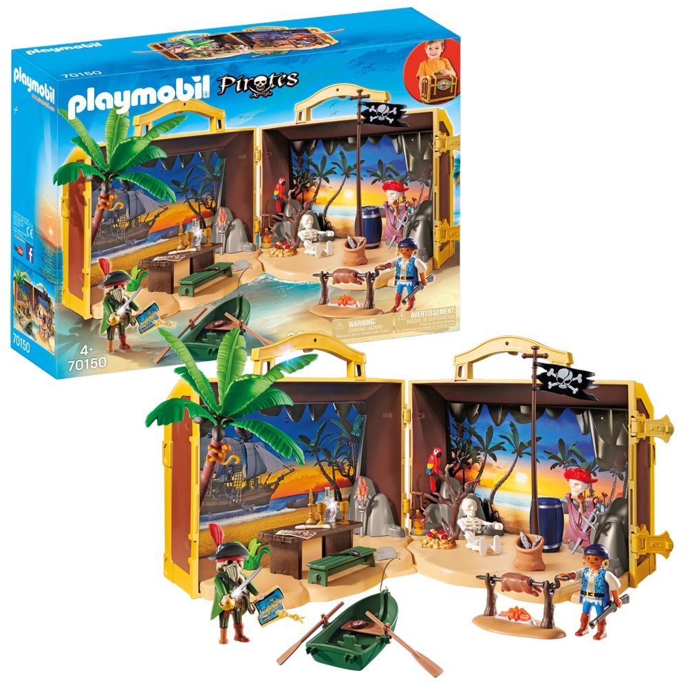 Playmobil 70150 Take Along Pirate Island Review