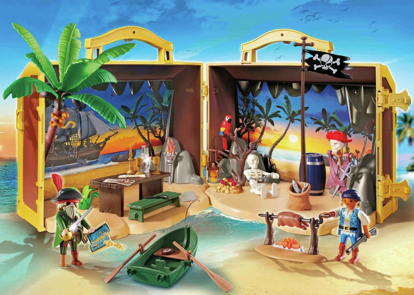 Playmobil 70150 Take Along Pirate Island Review