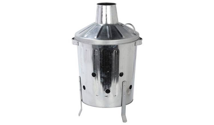 Galvanised Incinerator - 15L