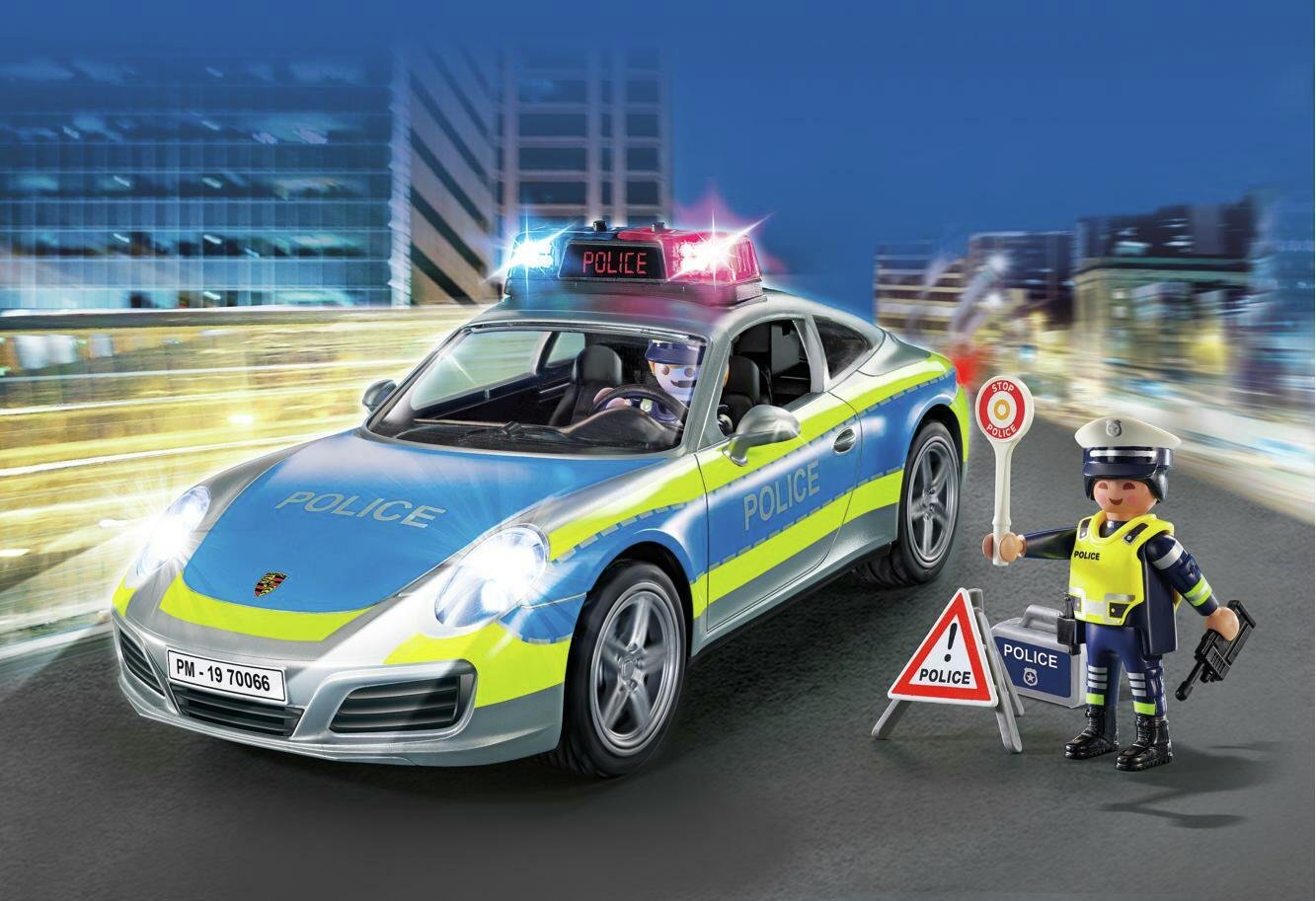 porsche police playmobil