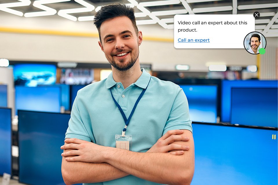 Shop our range of LG TVs and video call an LG expert to help answer your questions and get the right TV for you.