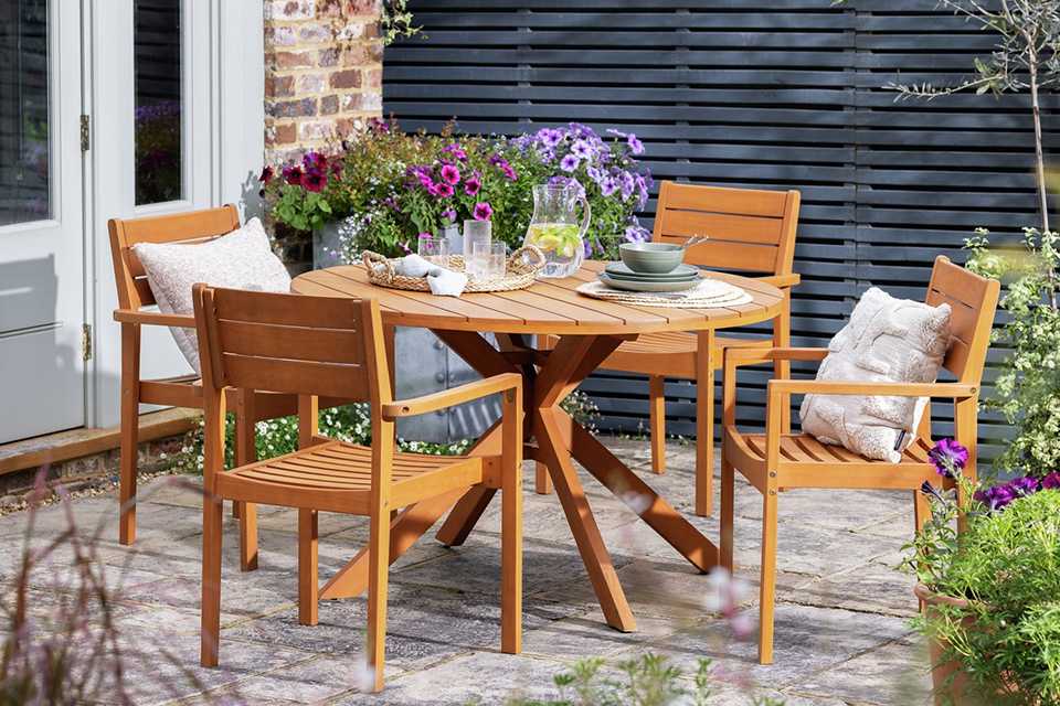Small wooden tables for outside deals