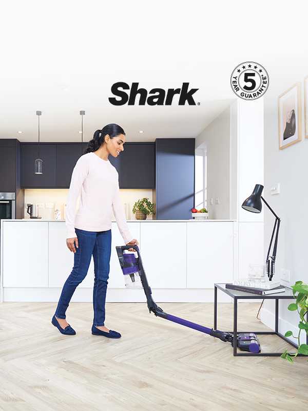 5 year guarantee across all Shark cordless vacuum cleaners.