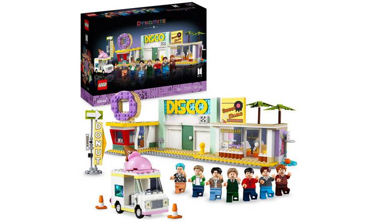 LEGO Ideas BTS Dynamite Music Video Building Set 21339