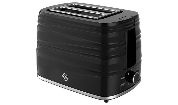 Swan ST31050BN Symphony 2 Slice Toaster - Black