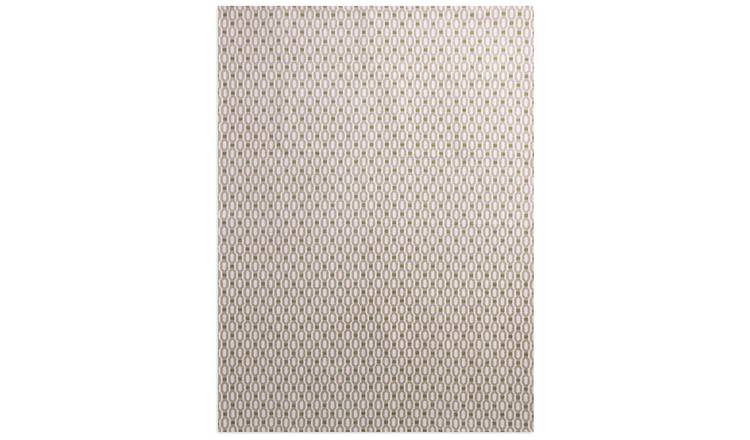 Habitat Modern Country Block Purple Flatweave Rug - 170x120