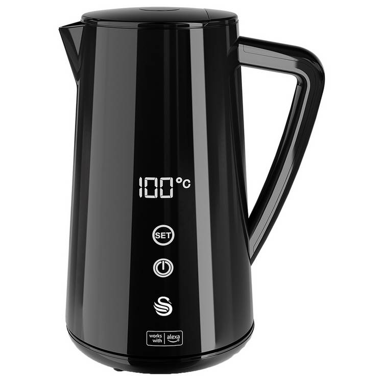Swan SK14650BLKN Alexa Smart Kettle - Black 0