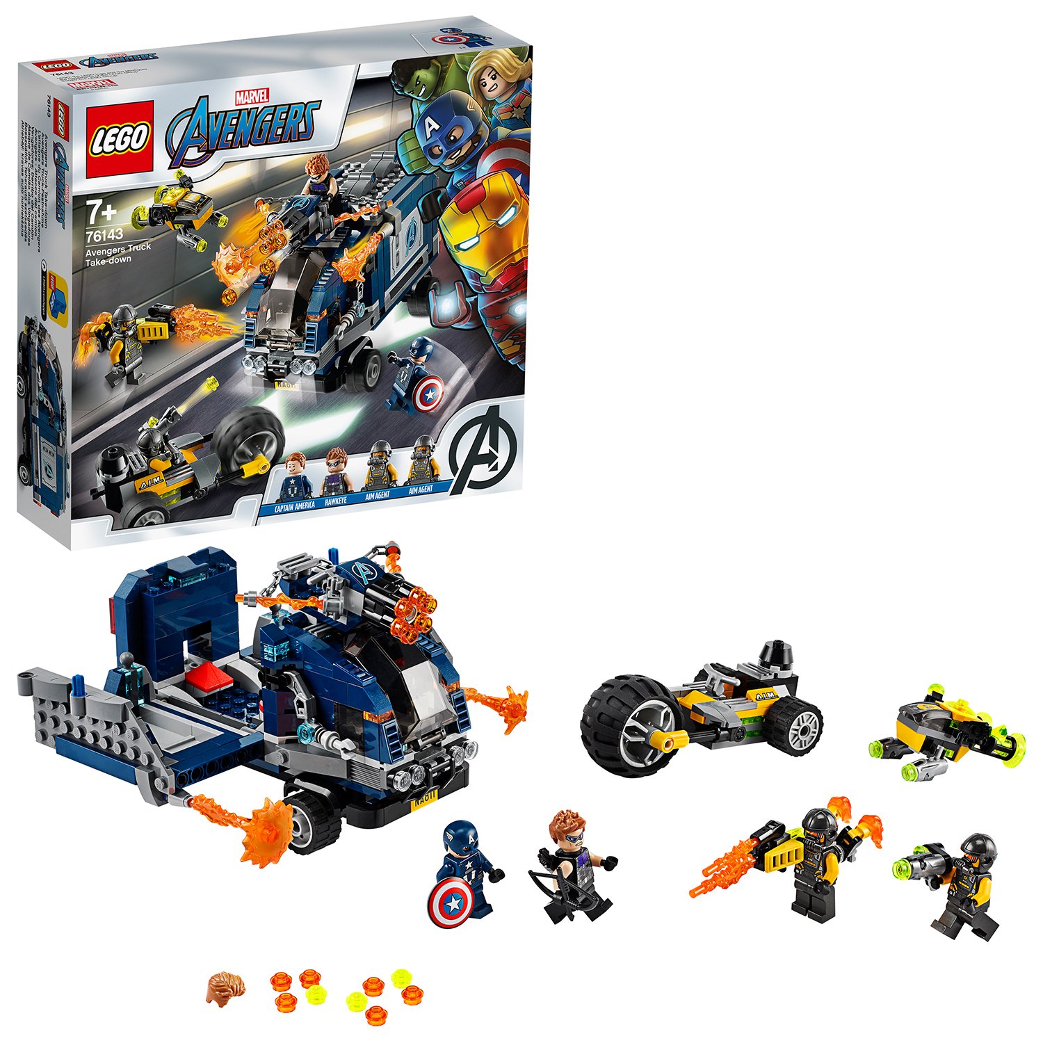 LEGO Super Heroes Marvel Avengers Truck Take-Down Set- 76143 Review