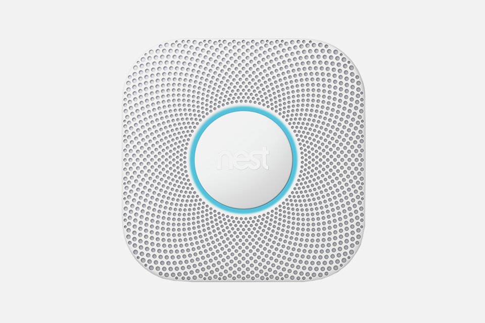 Google Nest Protect 2nd Gen smoke and CO detector.