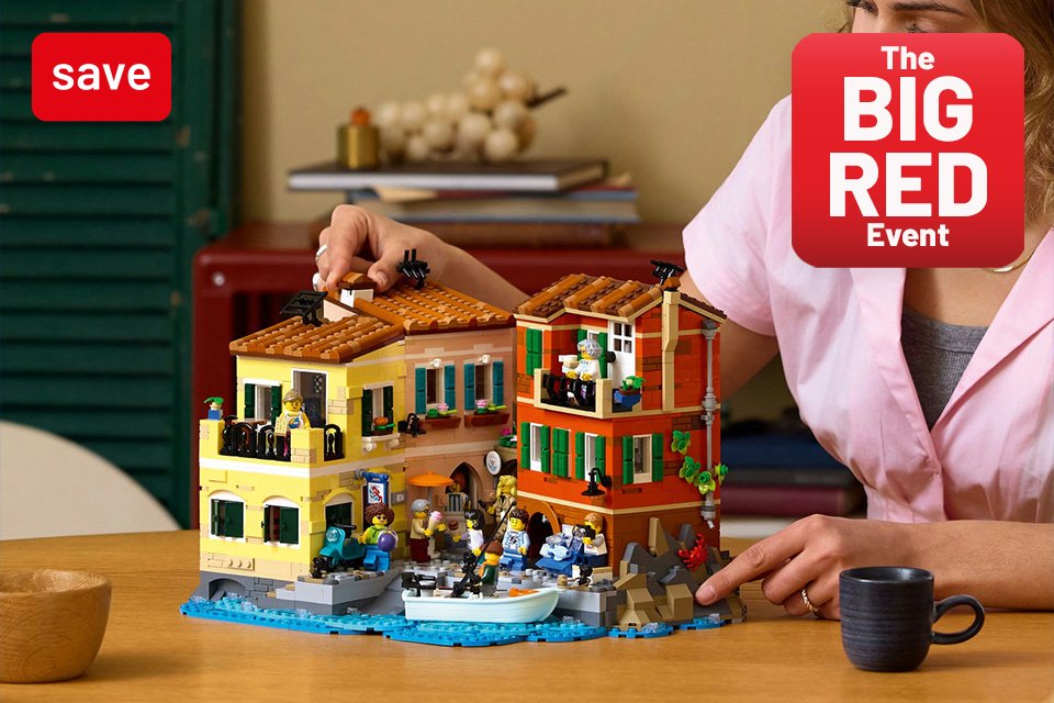 The Big Red Event. Save 10% on selected LEGO® with code RED10.